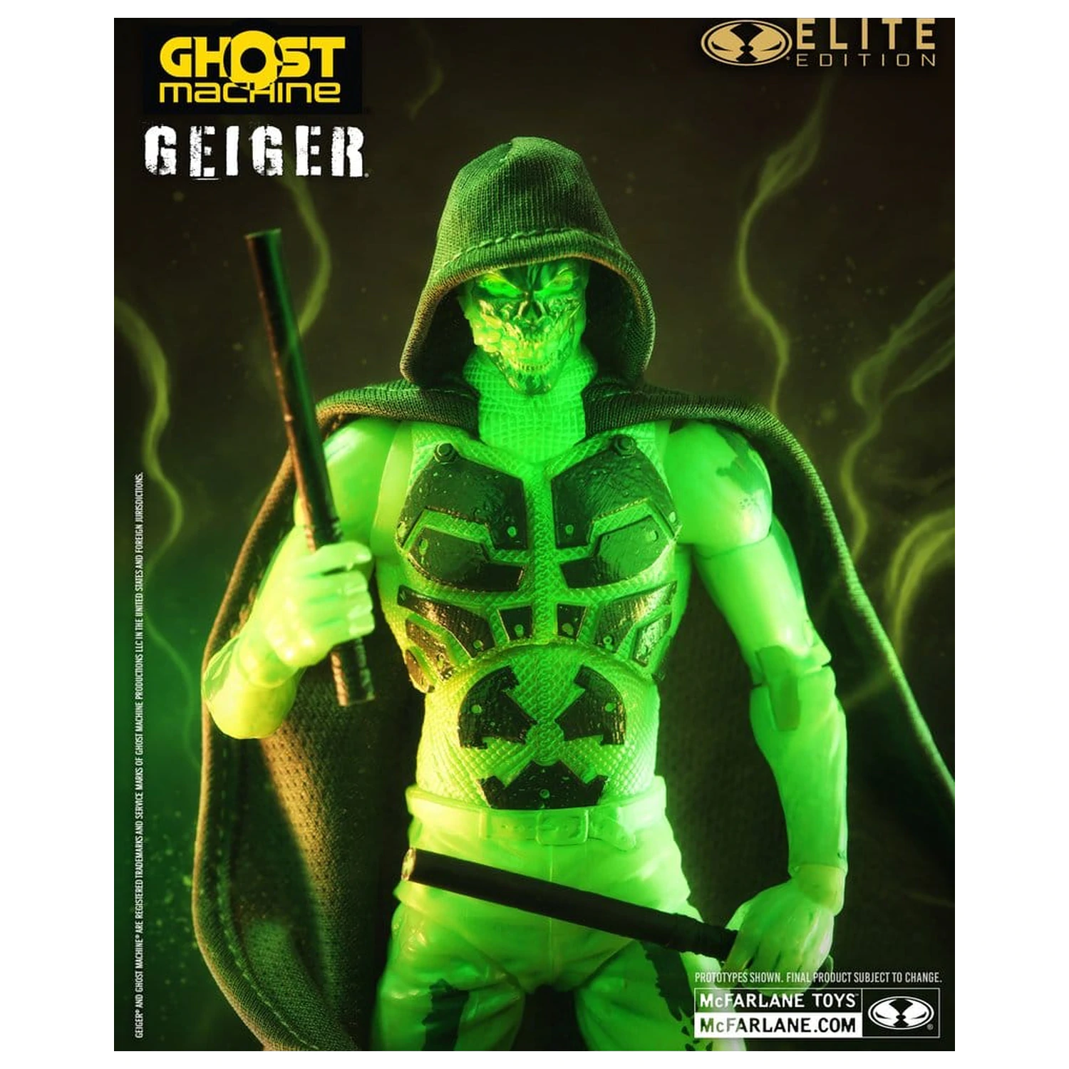 Ghost Machine McFarlane Elite Edition Deluxe Actionfigur Geiger 18 cm Produktfoto