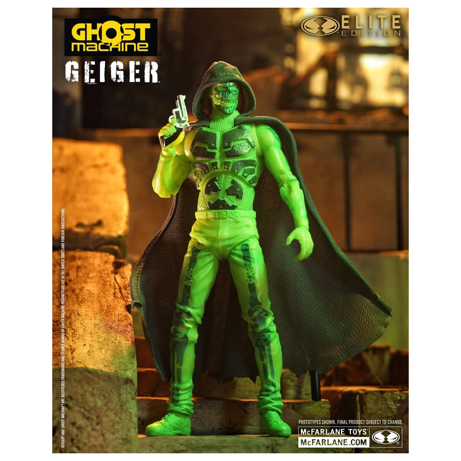 Ghost Machine McFarlane Elite Edition Deluxe Actionfigur Geiger 18 cm Produktfoto