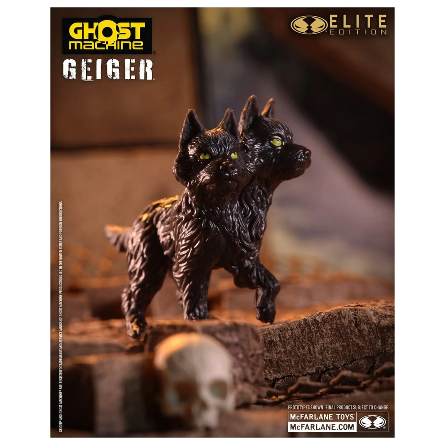 Ghost Machine McFarlane Elite Edition Deluxe Actionfigur Geiger 18 cm Produktfoto