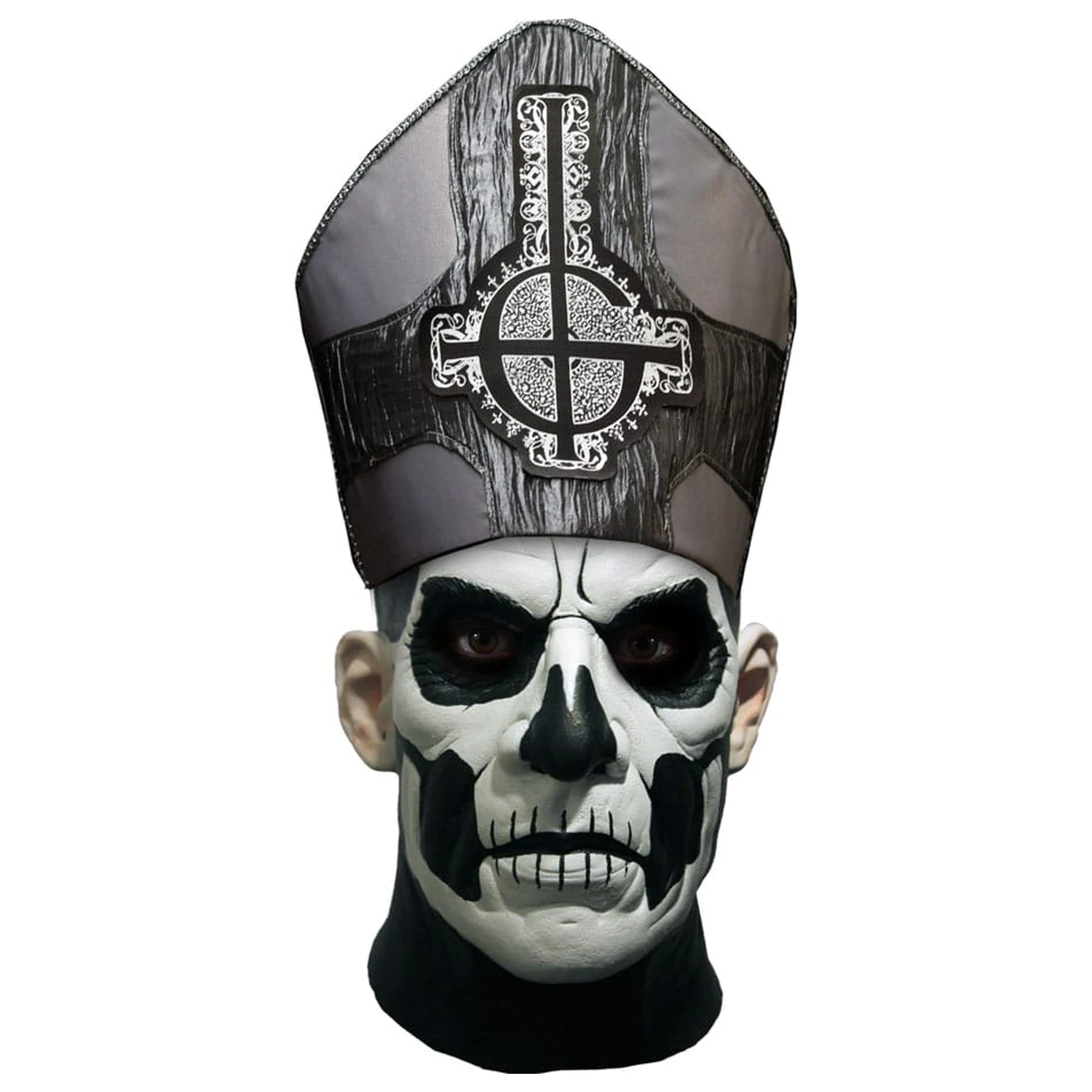 Ghost Maske mit Hut Papa Emeritus II Deluxe Produktfoto