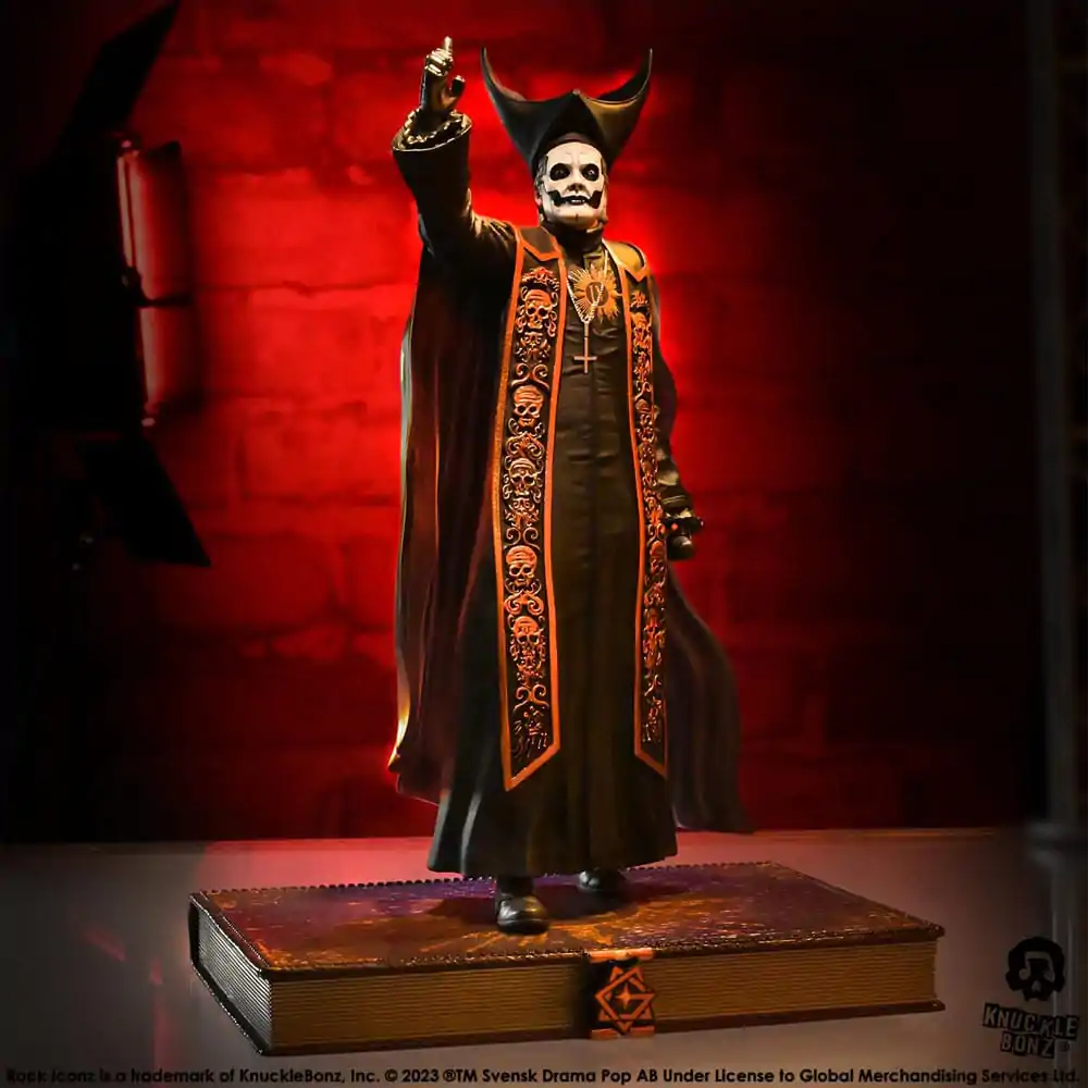 Ghost Rock Iconz Statue 1/9 Papa Emeritus IV (Black Robes) 22 cm termékfotó