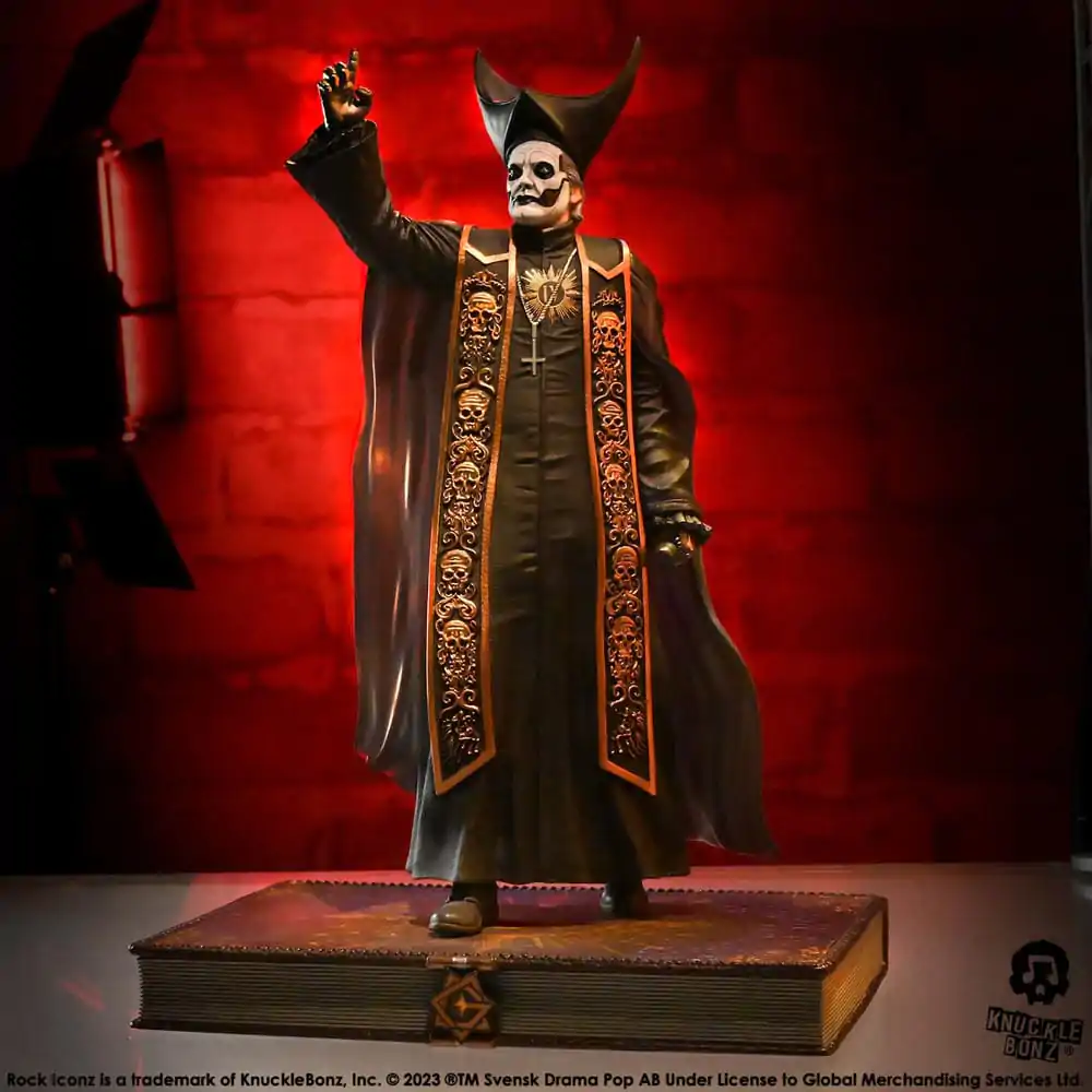 Ghost Rock Iconz Statue 1/9 Papa Emeritus IV (Black Robes) 22 cm termékfotó