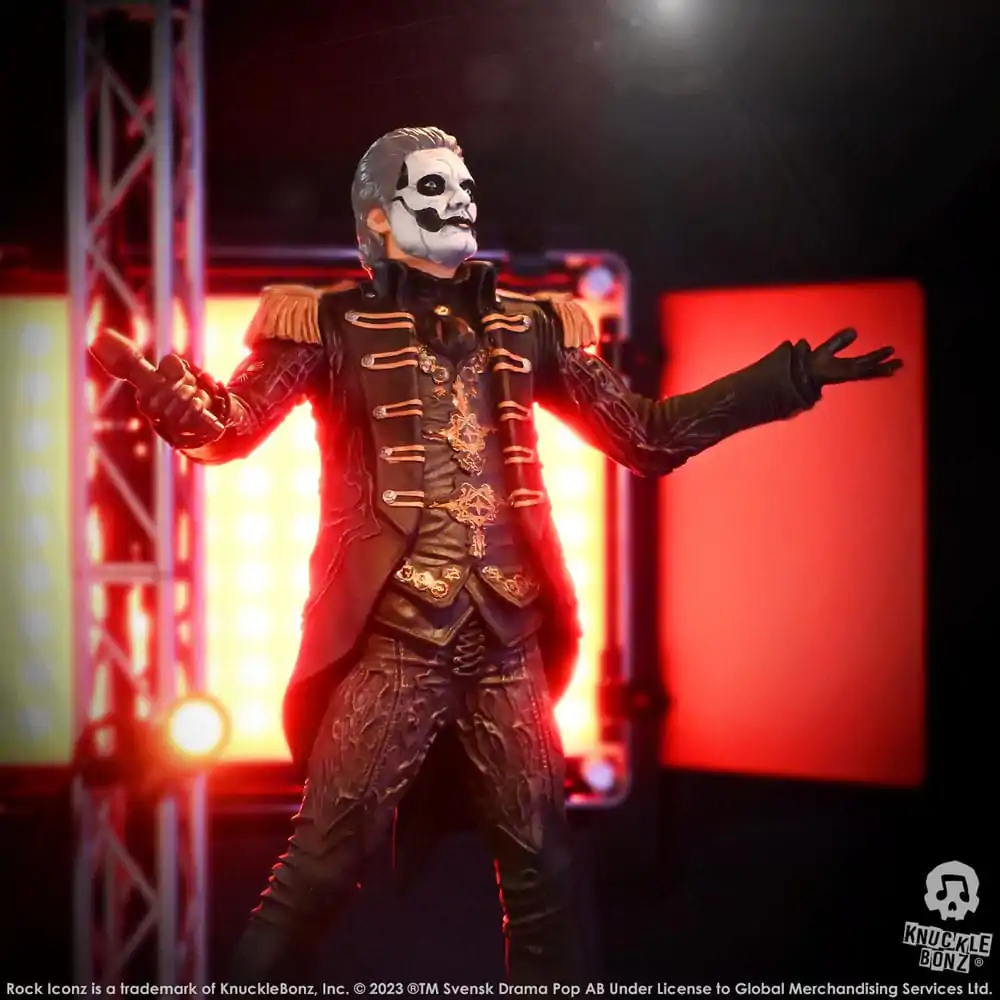 Ghost Rock Iconz Statue 1/9 Papa Emeritus IV (Military Jacket) 22 cm Produktfoto