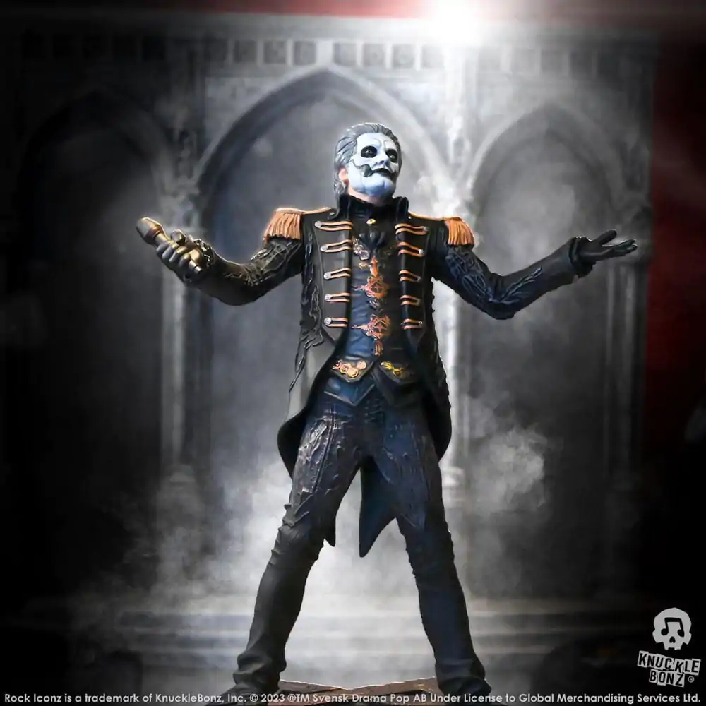 Ghost Rock Iconz Statue 1/9 Papa Emeritus IV (Military Jacket) 22 cm Produktfoto
