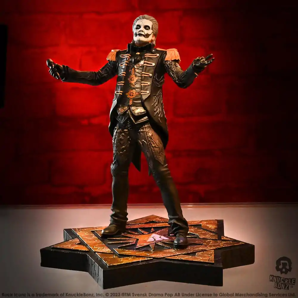 Ghost Rock Iconz Statue 1/9 Papa Emeritus IV (Military Jacket) 22 cm Produktfoto