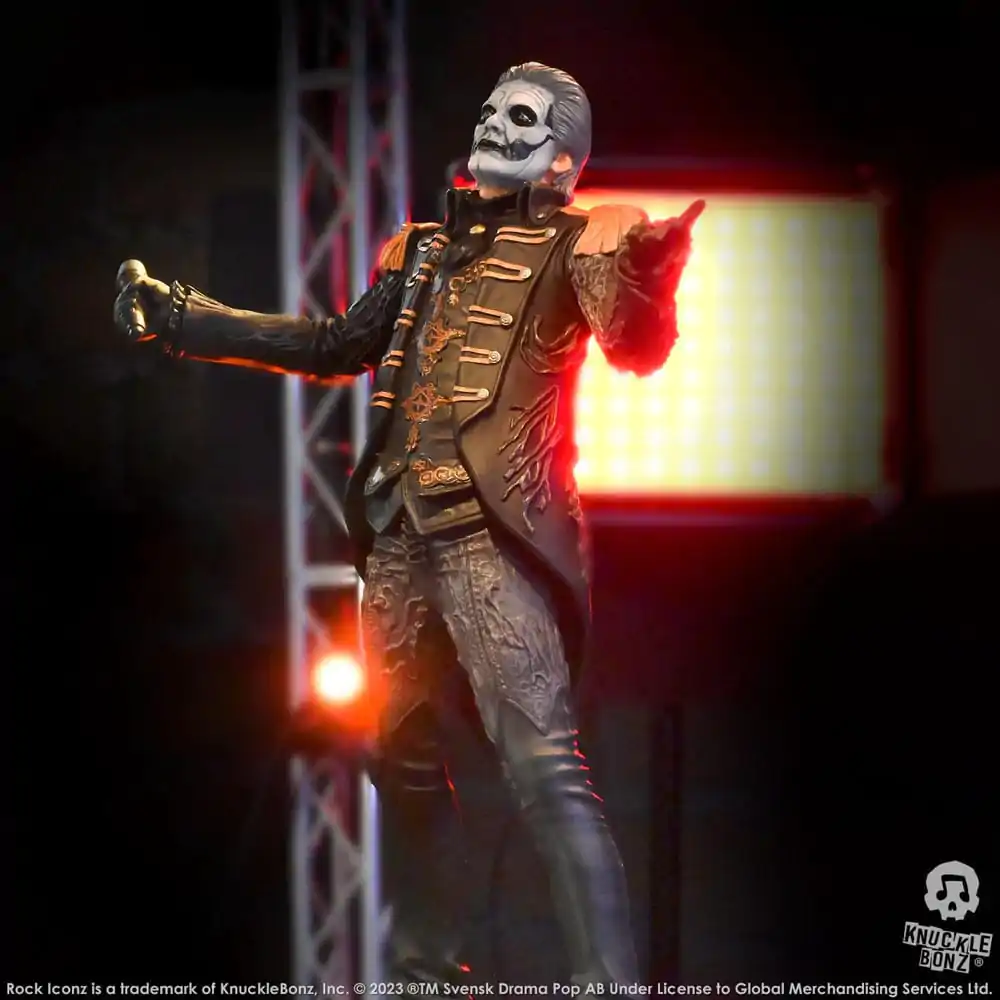 Ghost Rock Iconz Statue 1/9 Papa Emeritus IV (Military Jacket) 22 cm Produktfoto