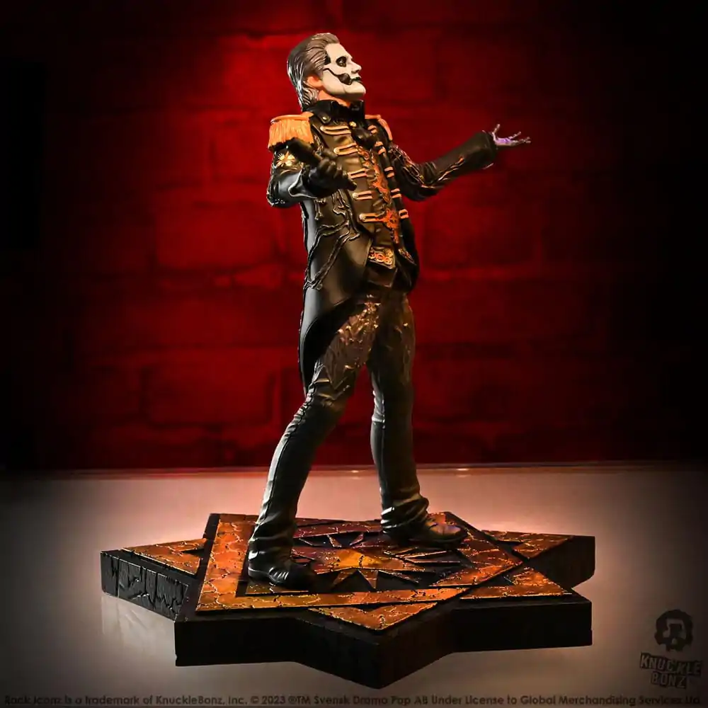 Ghost Rock Iconz Statue 1/9 Papa Emeritus IV (Military Jacket) 22 cm Produktfoto