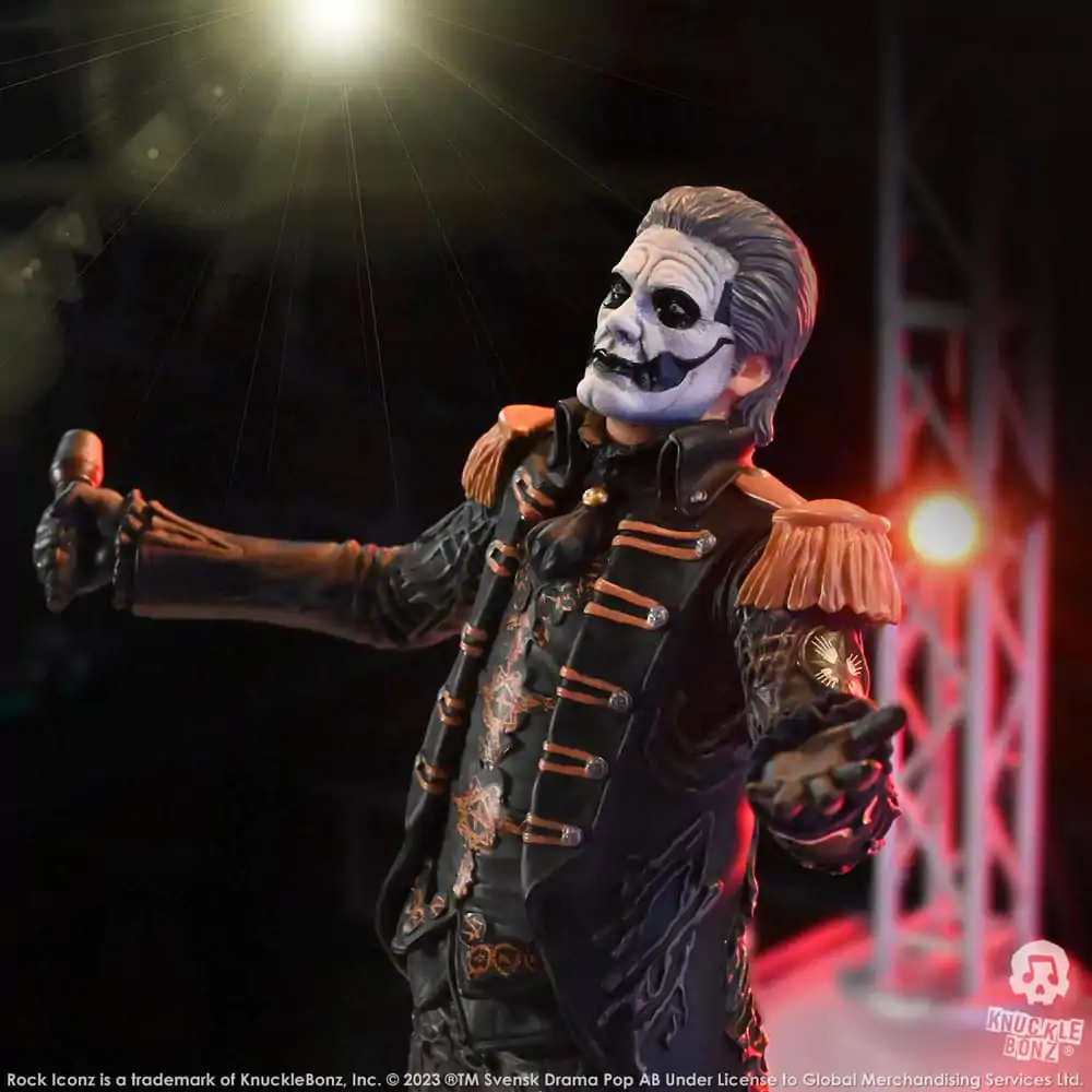 Ghost Rock Iconz Statue 1/9 Papa Emeritus IV (Military Jacket) 22 cm Produktfoto