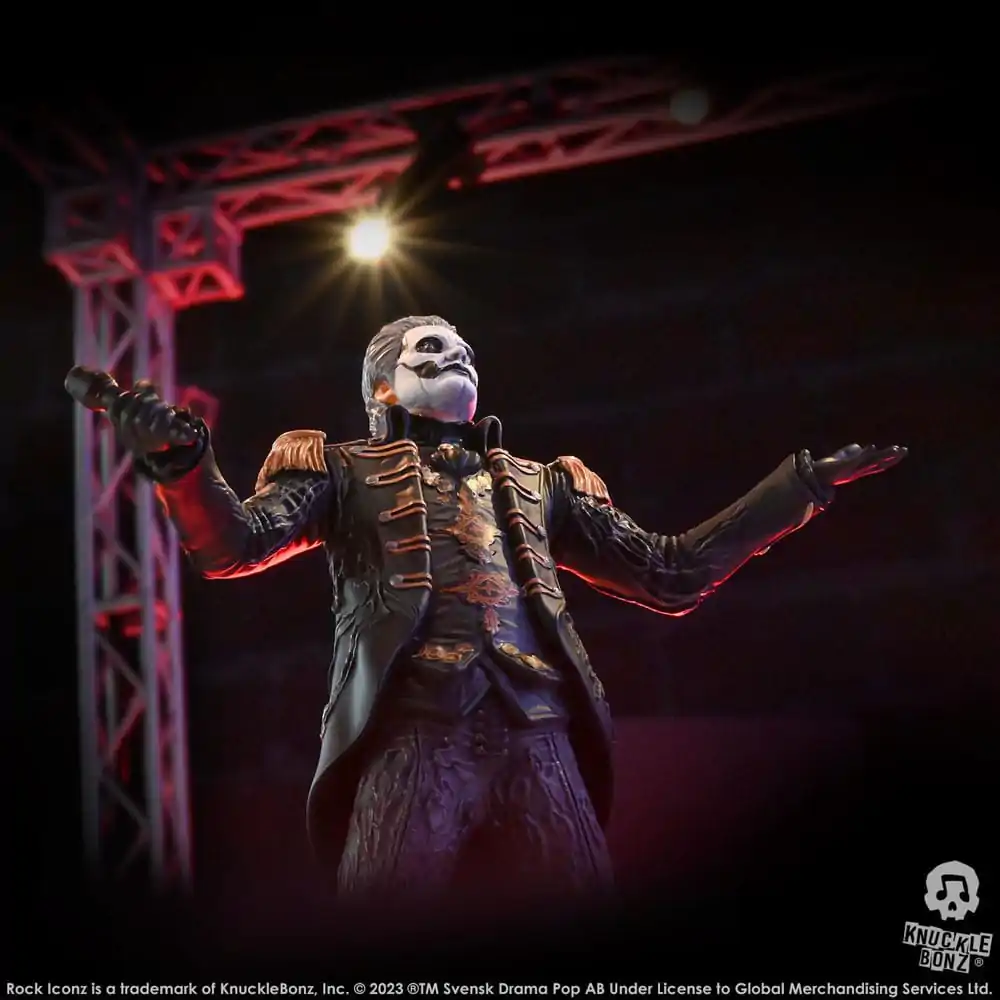 Ghost Rock Iconz Statue 1/9 Papa Emeritus IV (Military Jacket) 22 cm Produktfoto
