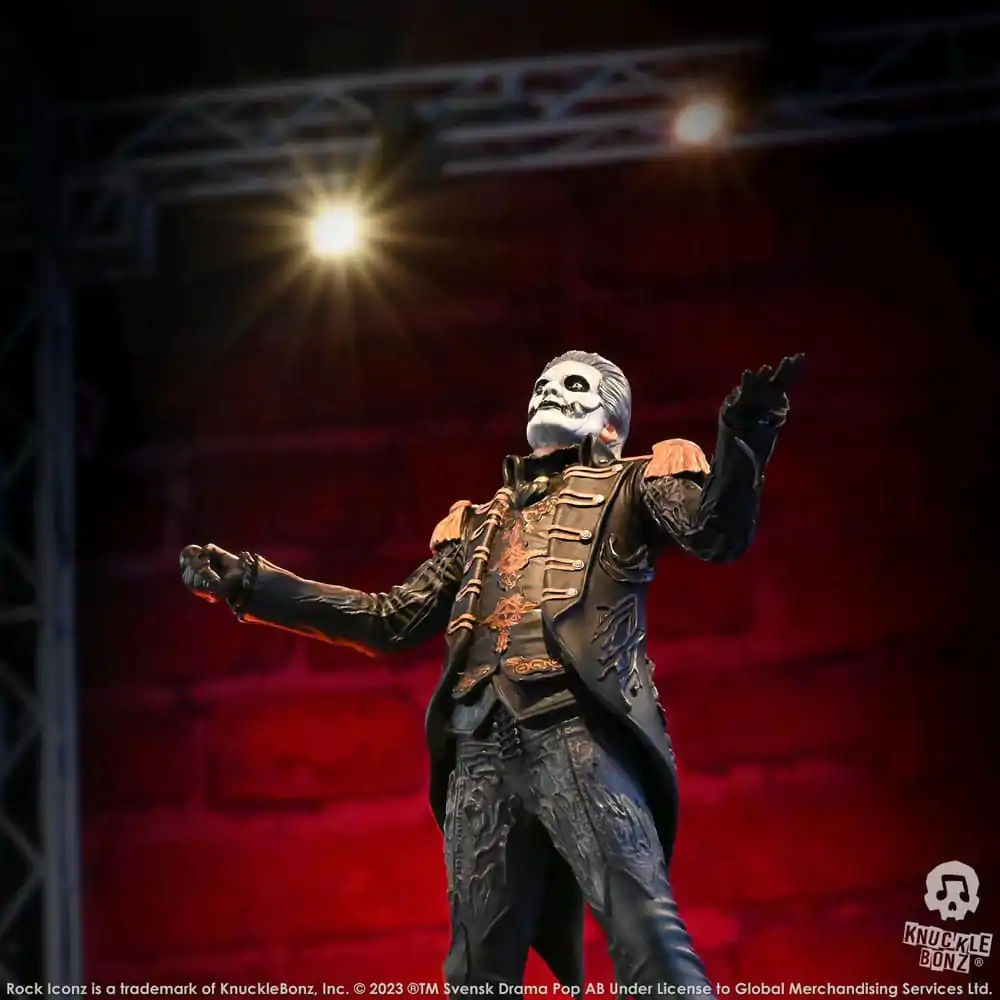 Ghost Rock Iconz Statue 1/9 Papa Emeritus IV (Military Jacket) 22 cm Produktfoto