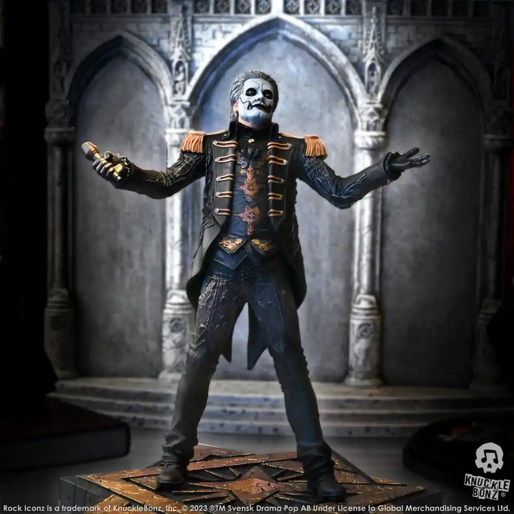 Ghost Rock Iconz Statue 1/9 Papa Emeritus IV (Military Jacket) 22 cm Produktfoto