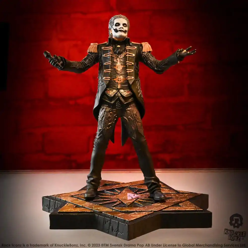 Ghost Rock Iconz Statue 1/9 Papa Emeritus IV (Military Jacket) 22 cm Produktfoto