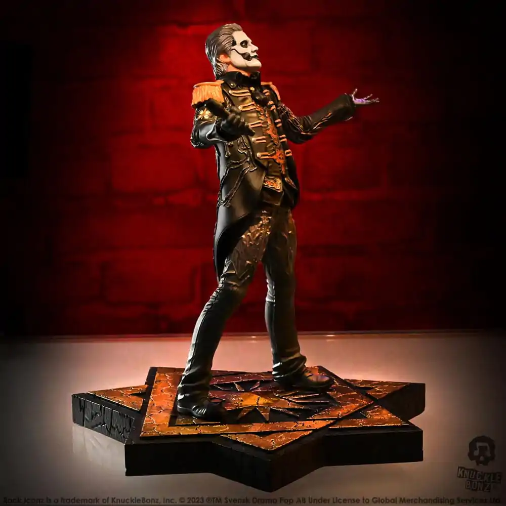 Ghost Rock Iconz Statue 1/9 Papa Emeritus IV (Military Jacket) 22 cm Produktfoto
