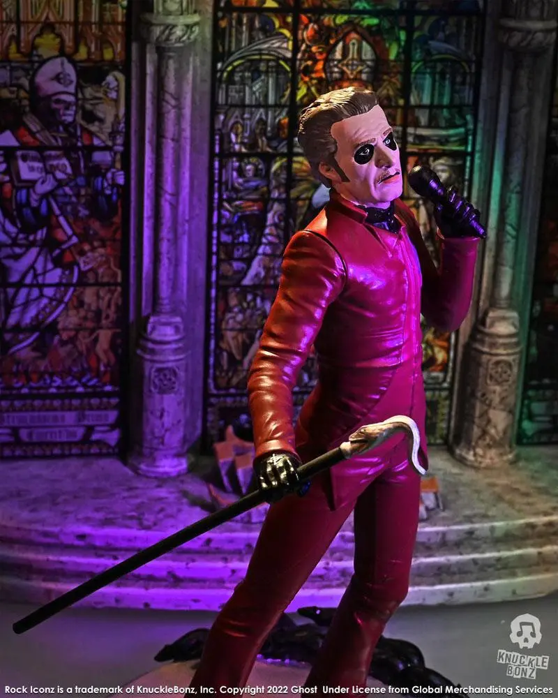 Ghost Rock Iconz Statue Cardinal Copia Red Tuxedo (Variant) 23 cm Produktfoto