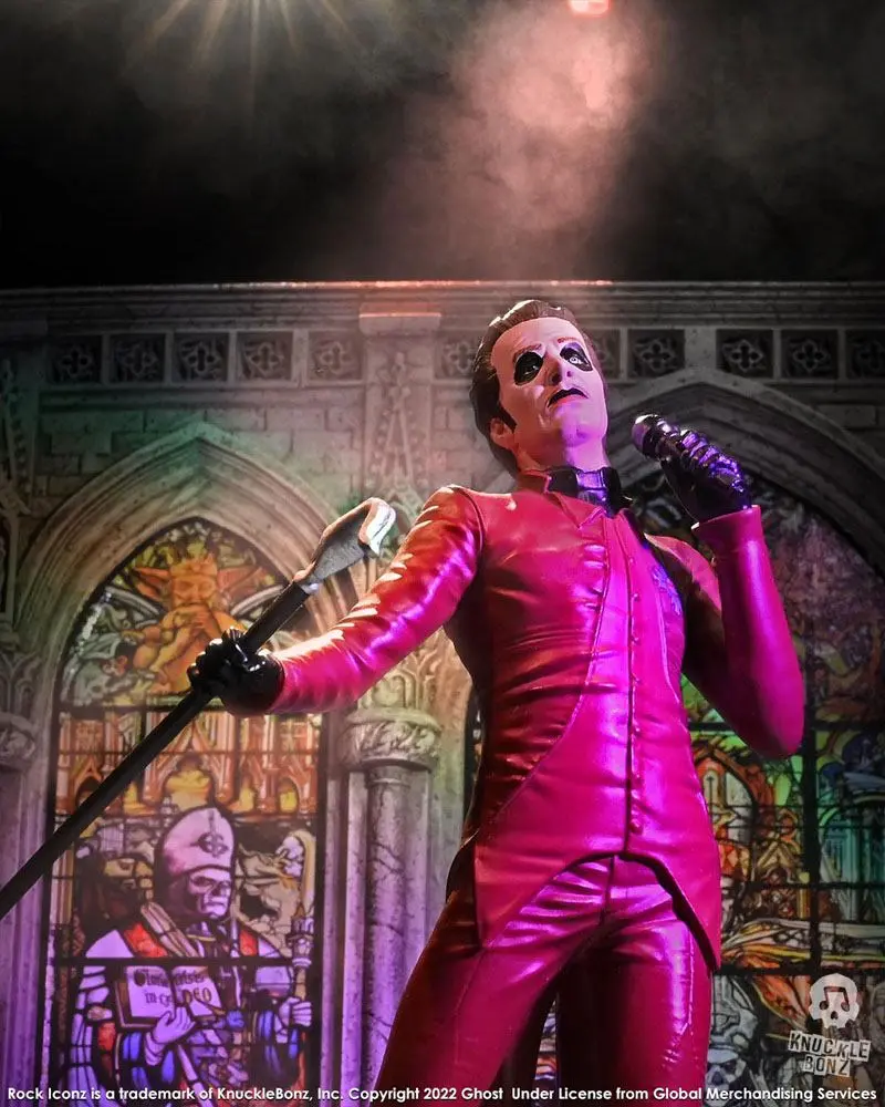 Ghost Rock Iconz Statue Cardinal Copia Red Tuxedo (Variant) 23 cm Produktfoto