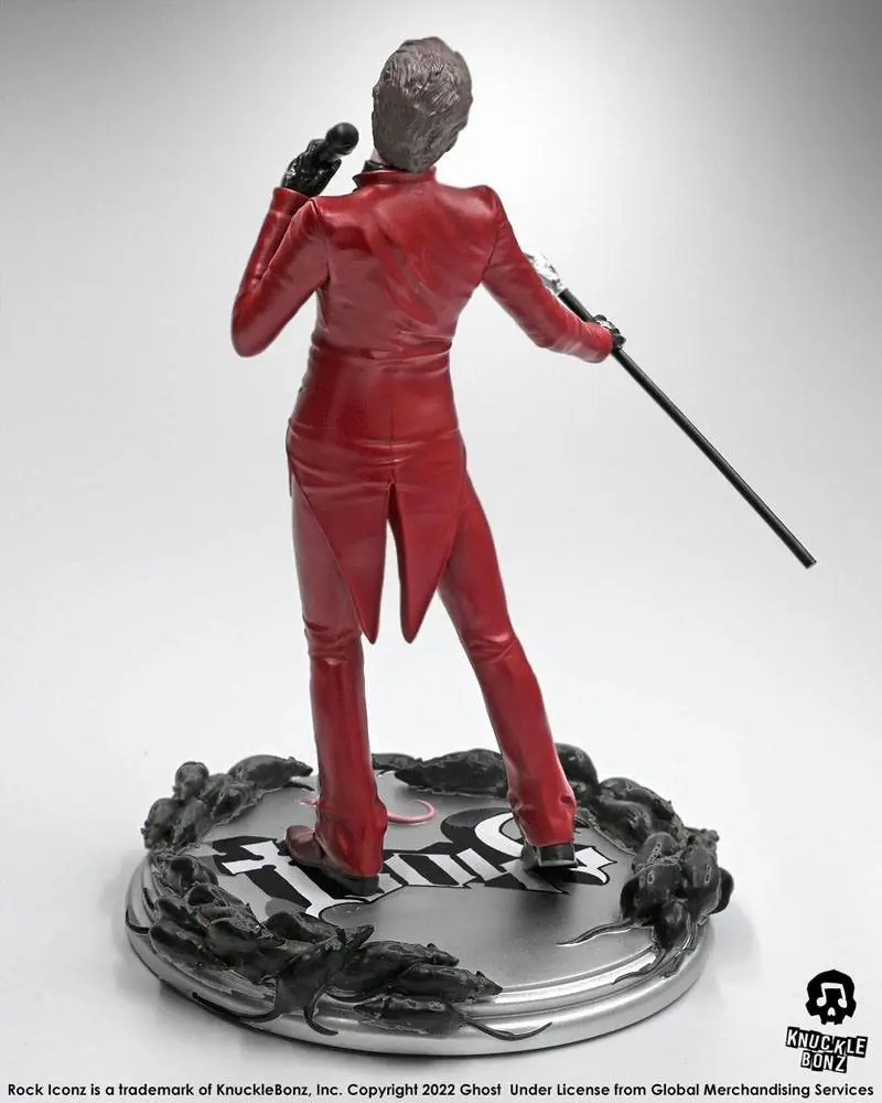 Ghost Rock Iconz Statue Cardinal Copia Red Tuxedo (Variant) 23 cm Produktfoto