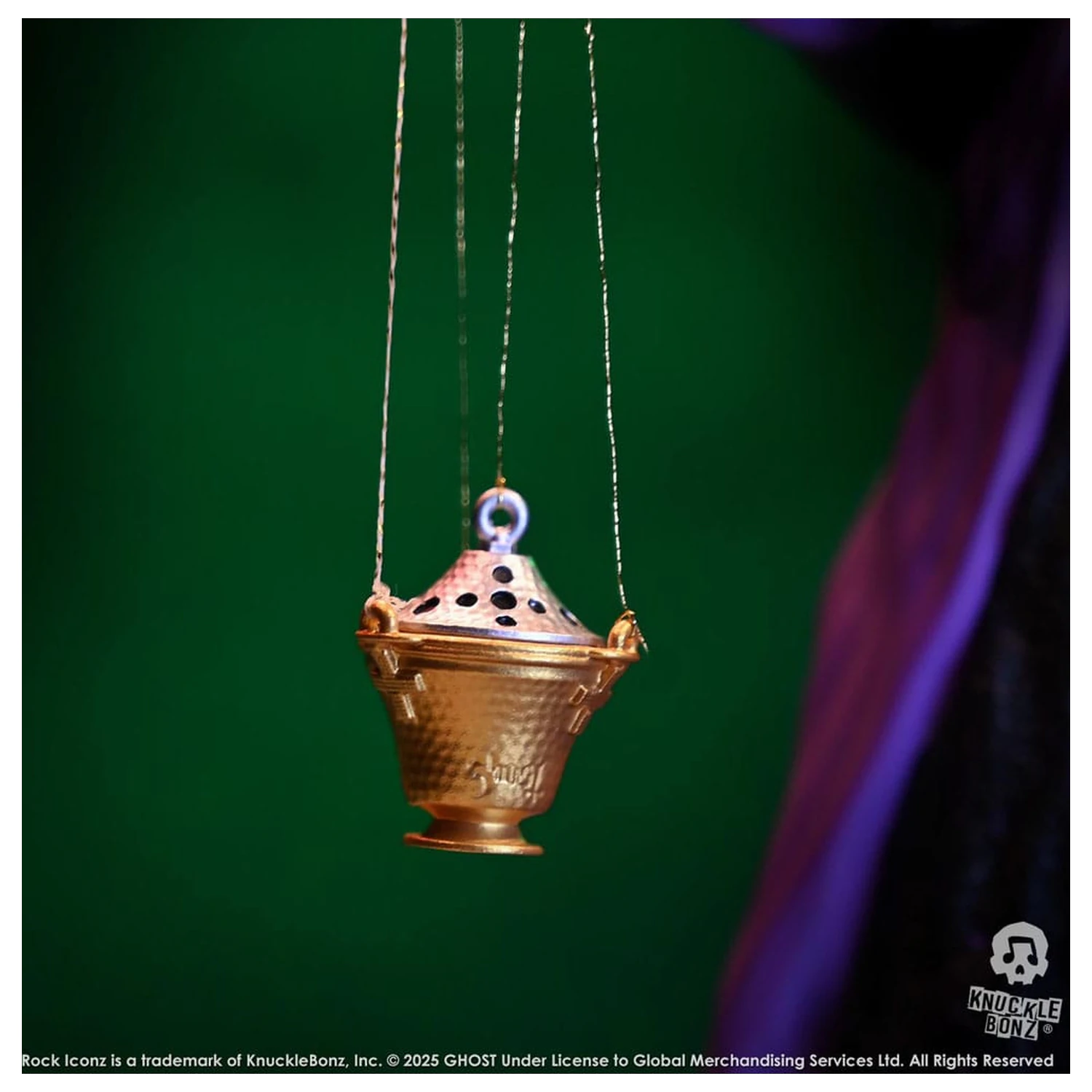 Ghost Rock Iconz Statue Papa V Perpetua Purple Robes 22 cm Produktfoto