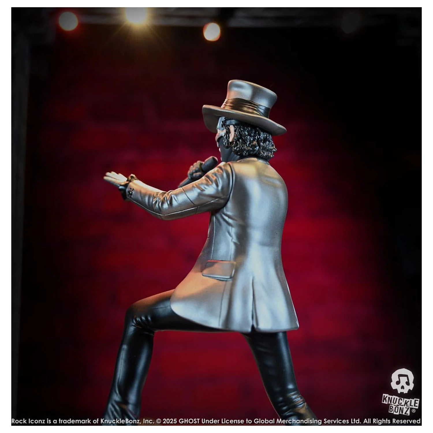 Ghost Rock Iconz Statue Papa V Perpetua Top Hat 22 cm Produktfoto