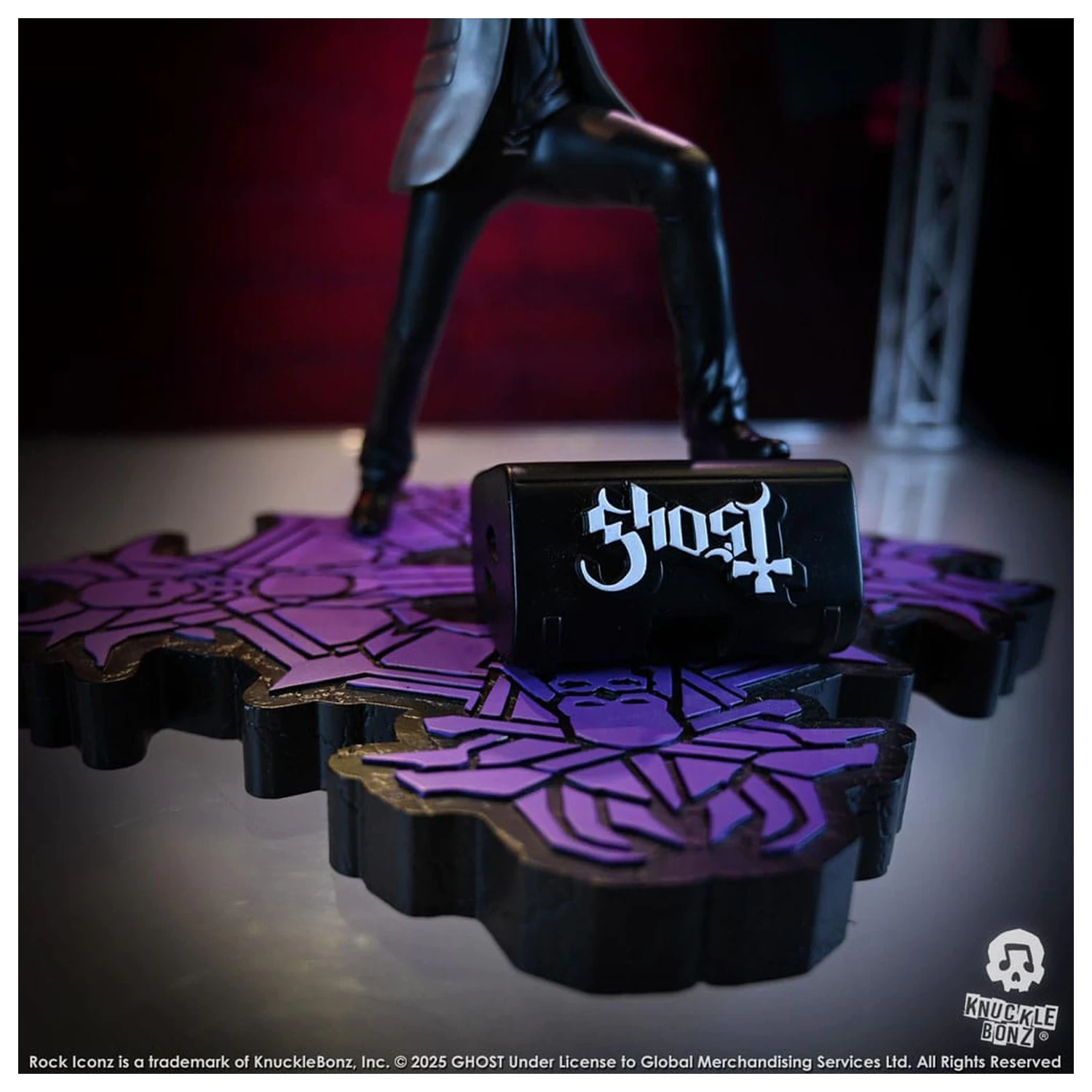 Ghost Rock Iconz Statue Papa V Perpetua Top Hat 22 cm Produktfoto