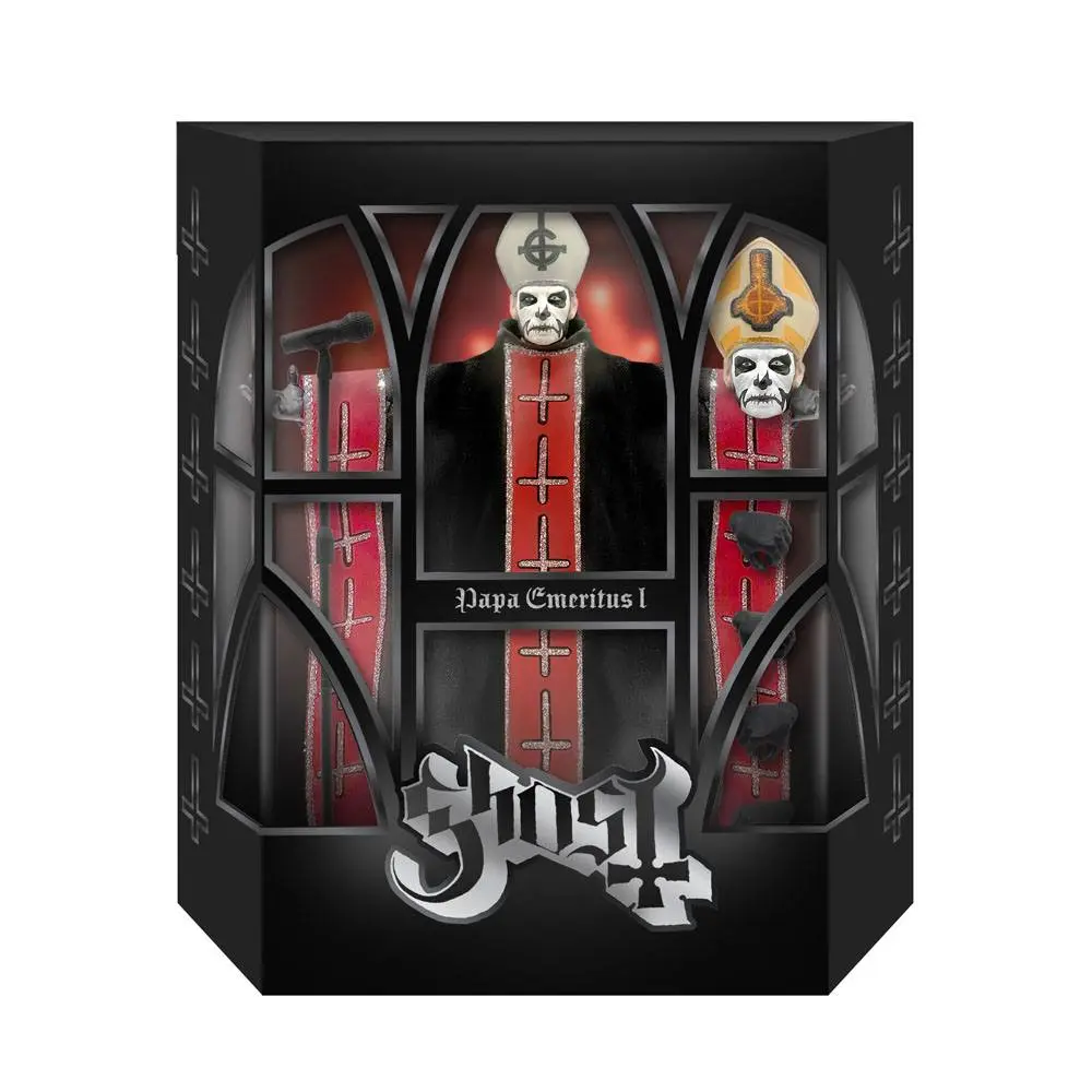 Ghost Ultimates Actionfigur Papa Emeritus I 18 cm Produktfoto