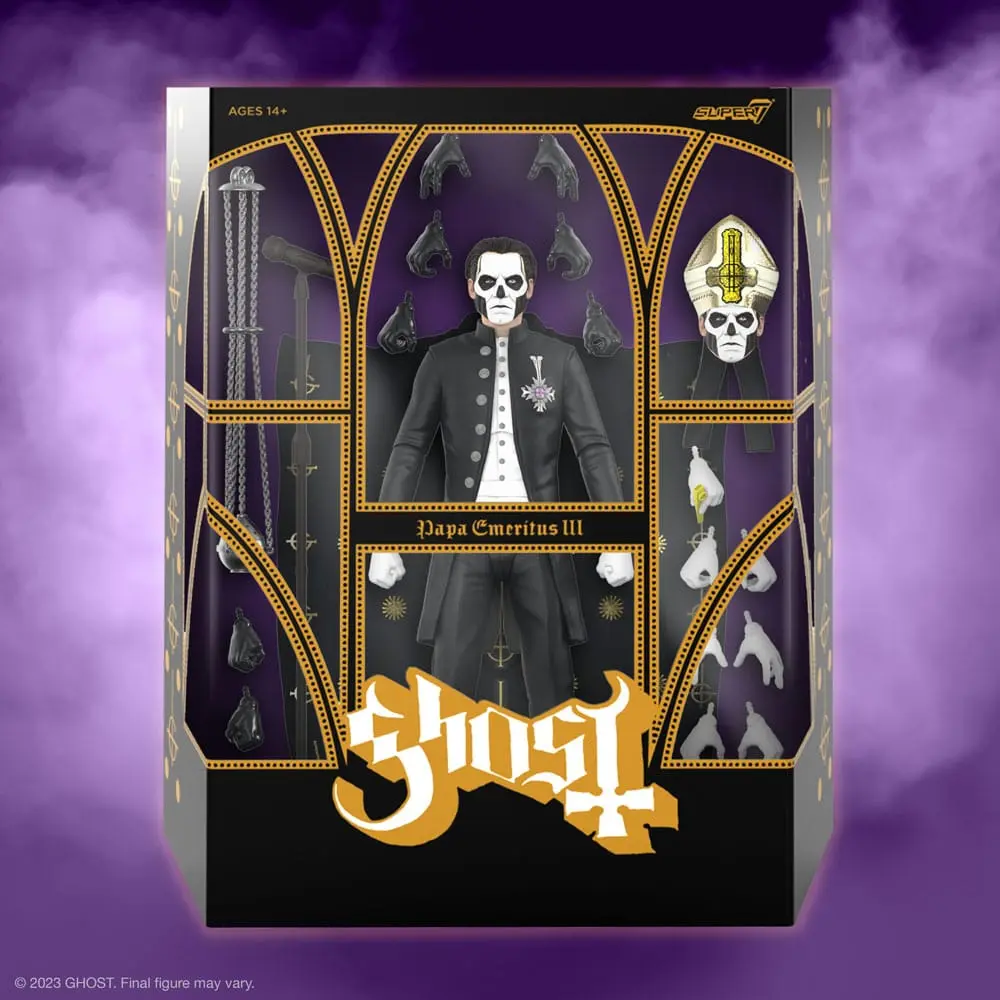 Ghost Ultimates Actionfigur Papa Emeritus III 18 cm Produktfoto