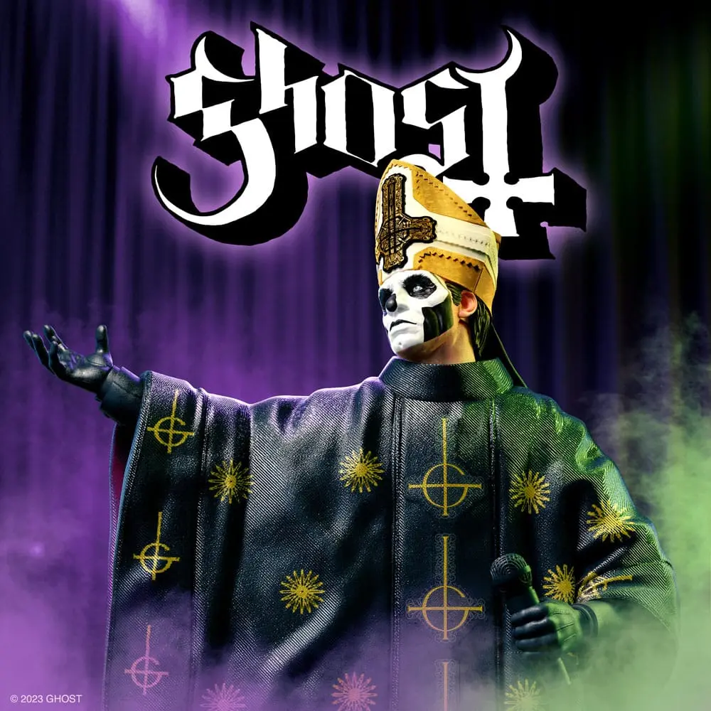 Ghost Ultimates Actionfigur Papa Emeritus III 18 cm Produktfoto