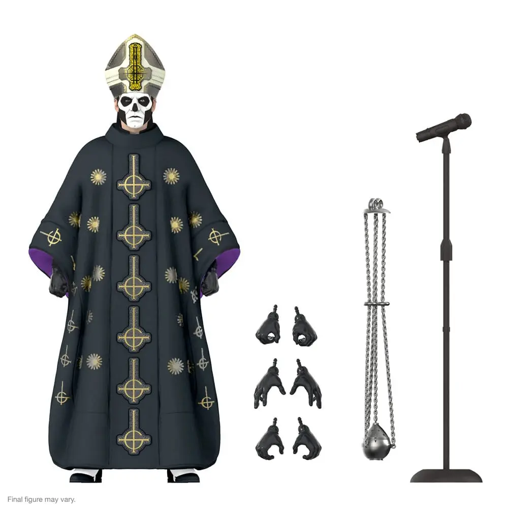 Ghost Ultimates Actionfigur Papa Emeritus III 18 cm Produktfoto