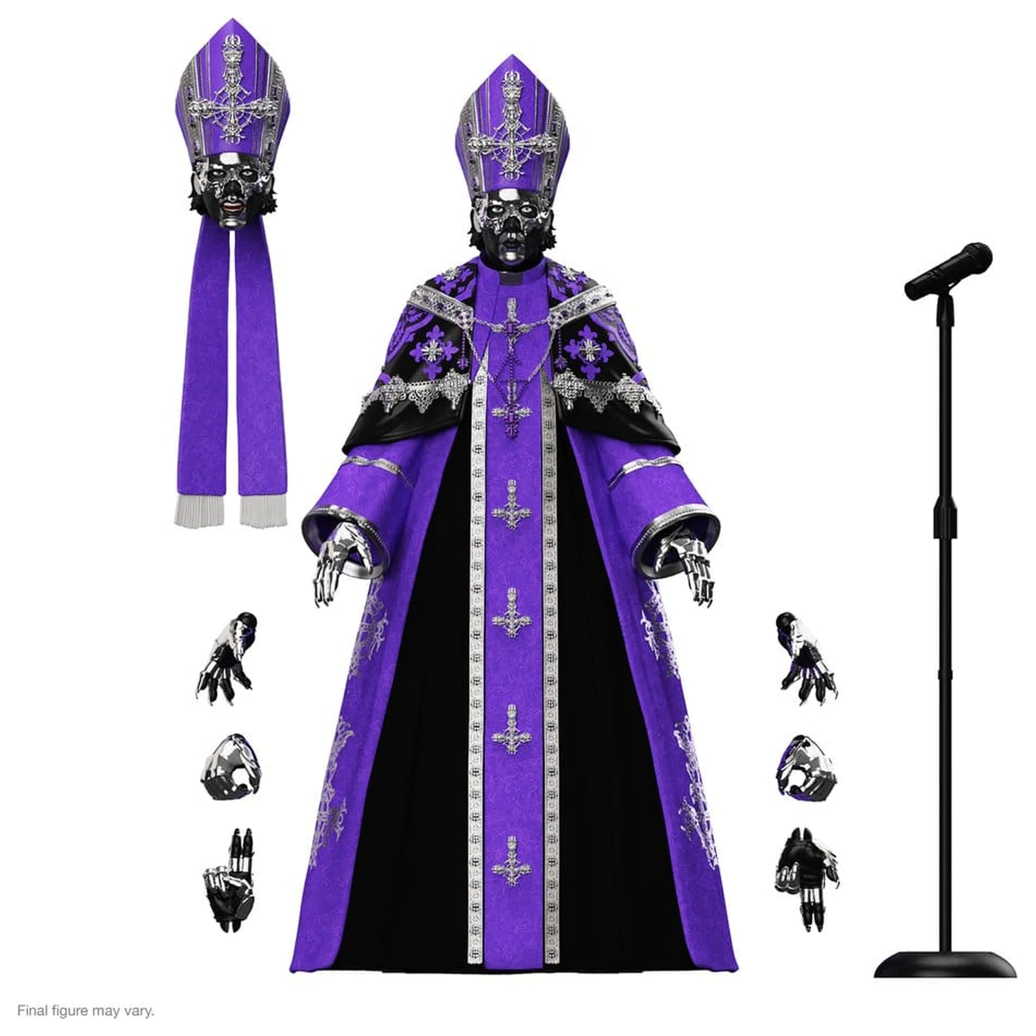 Ghost Ultimates! Wave 05 Actionfigur Papa V Perpetua 18 cm Produktfoto