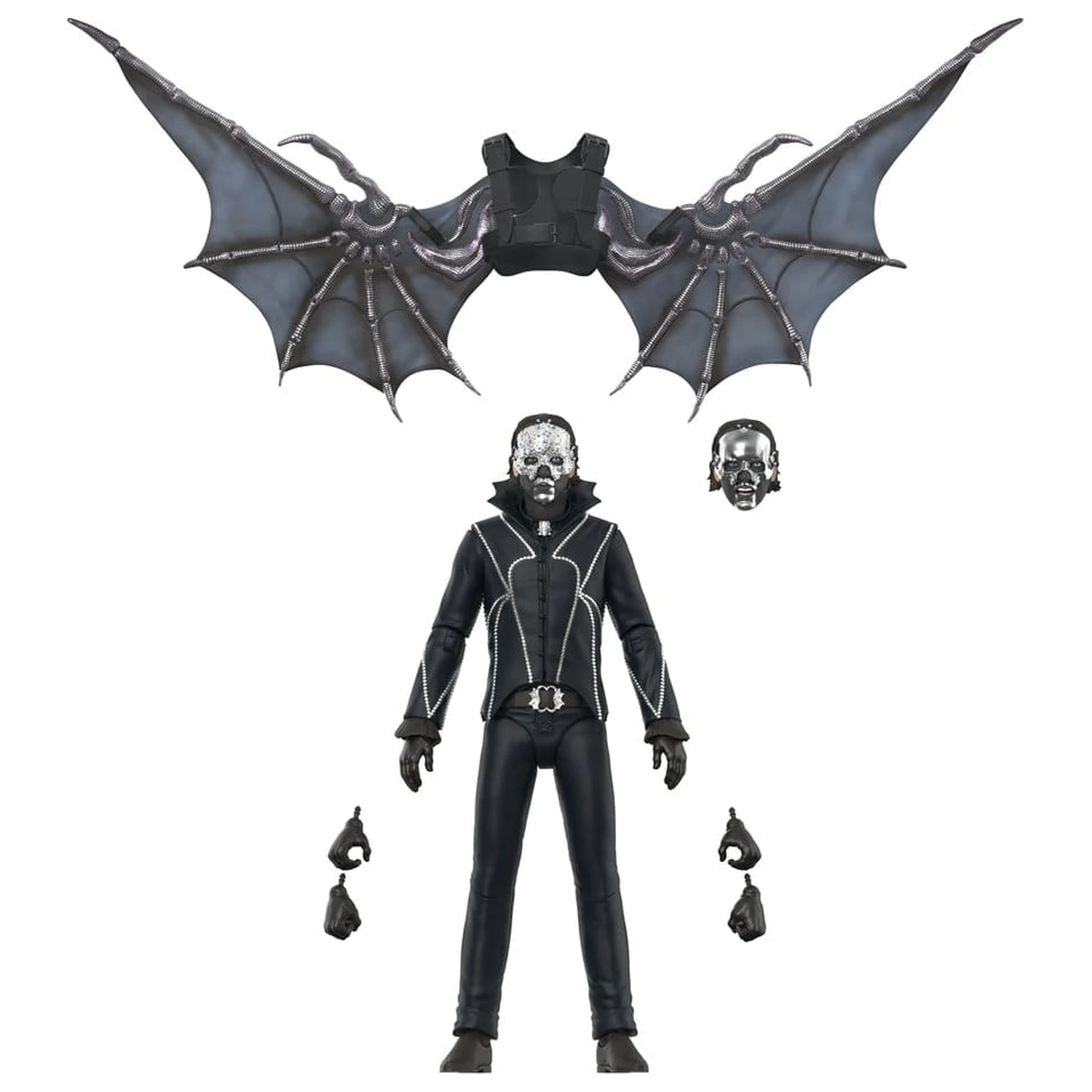 Ghost Ultimates! Wave 06 Actionfigur Papa V Perpetua (Bat Wings) 18 cm Produktfoto
