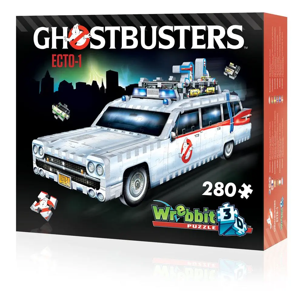 Ghostbusters 3D Puzzle Ecto-1 (280 Teile) Produktfoto