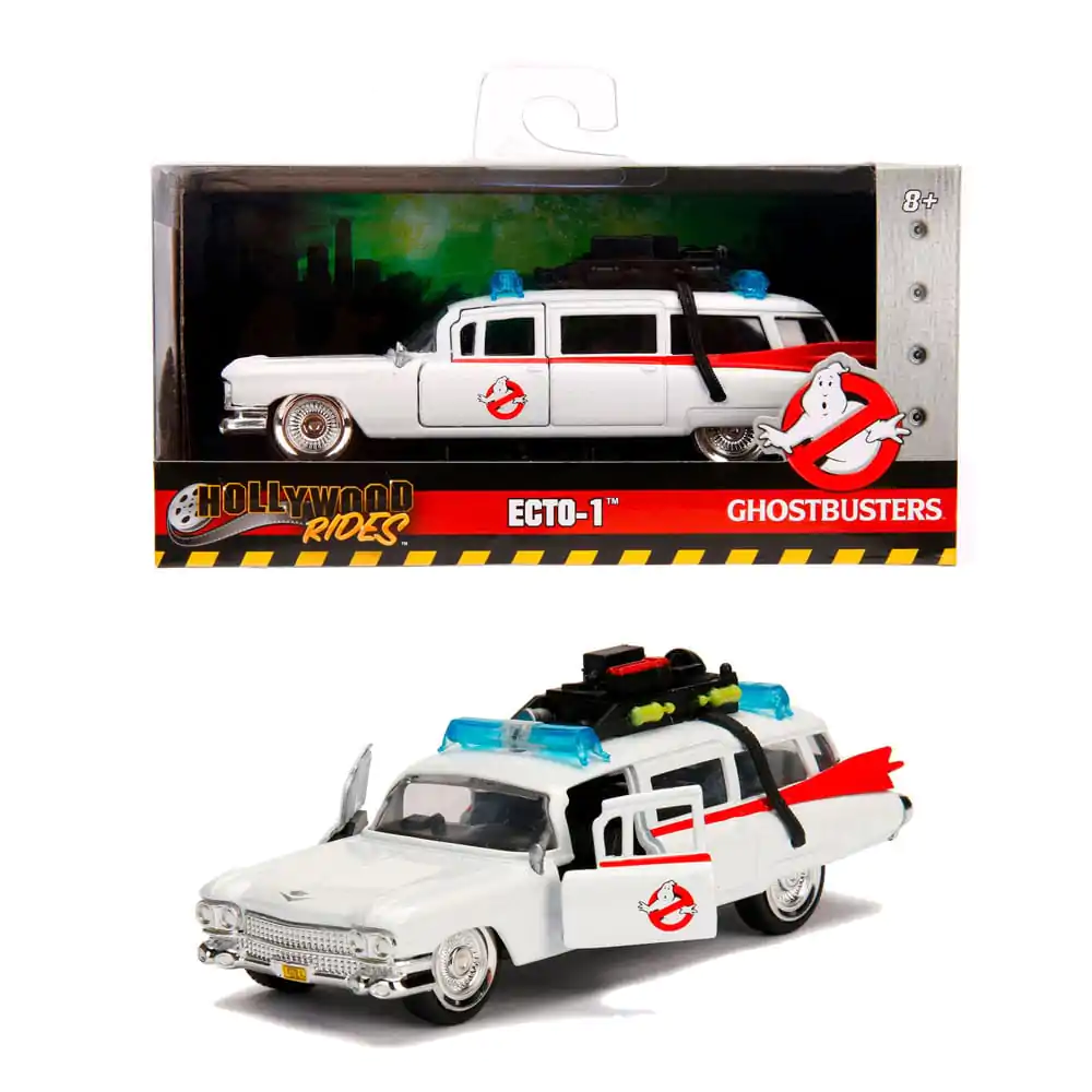 GhostBüsteers ECTO-1 Metallauto Produktfoto