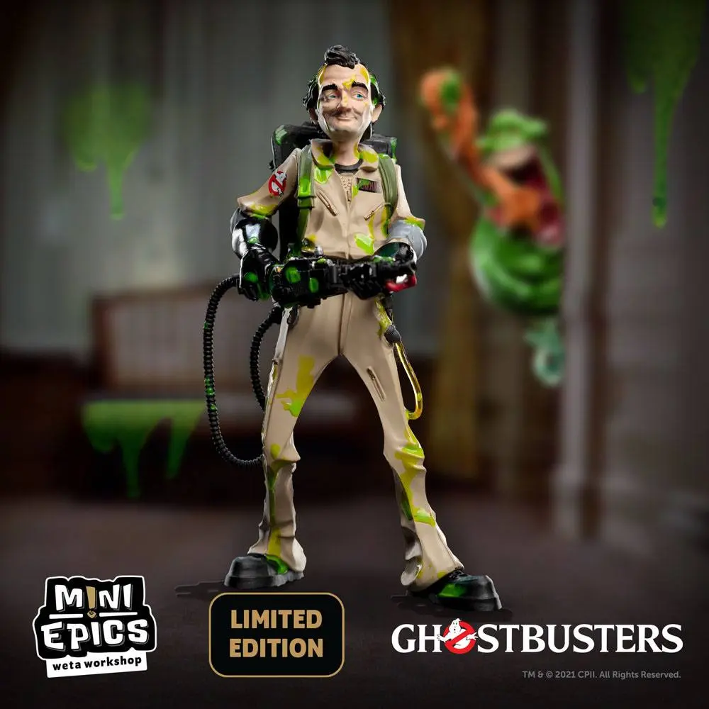 Ghostbusters Mini Epics Vinyl Figur Slimed Peter Venkman 18 cm Produktfoto