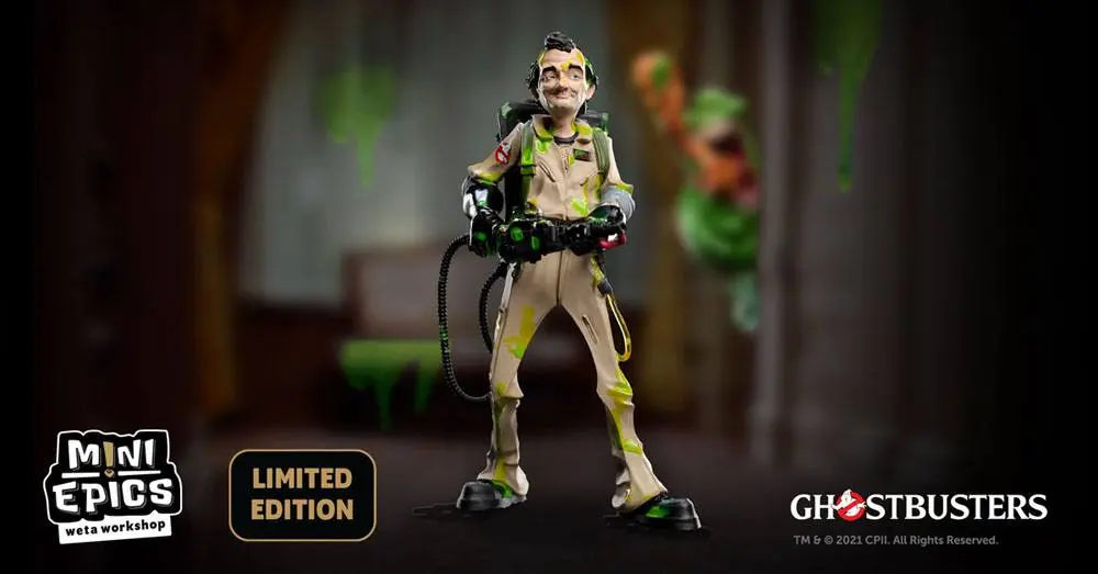 Ghostbusters Mini Epics Vinyl Figur Slimed Peter Venkman 18 cm Produktfoto
