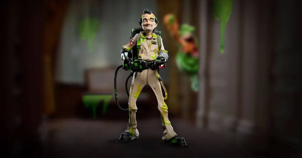 Ghostbusters Mini Epics Vinyl Figur Slimed Peter Venkman 18 cm Produktfoto
