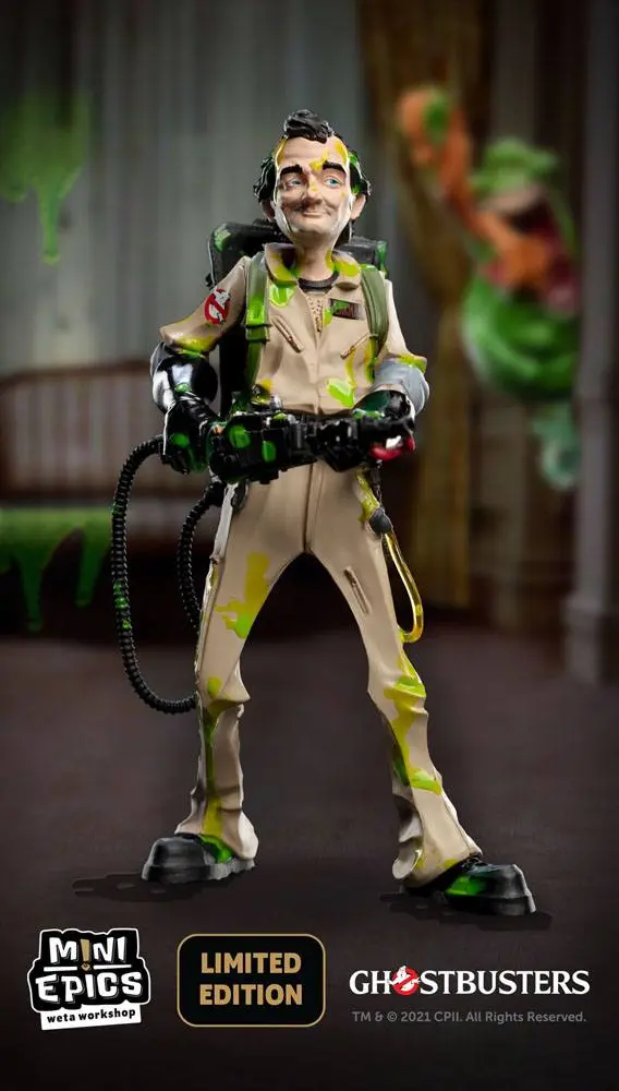Ghostbusters Mini Epics Vinyl Figur Slimed Peter Venkman 18 cm Produktfoto