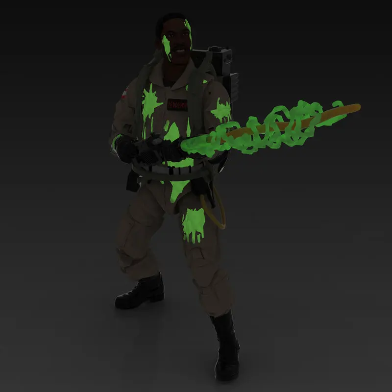 Ghostbusters Plasma Series Actionfigur 2021 Glow-in-the-Dark Winston Zeddemore 15 cm Produktfoto