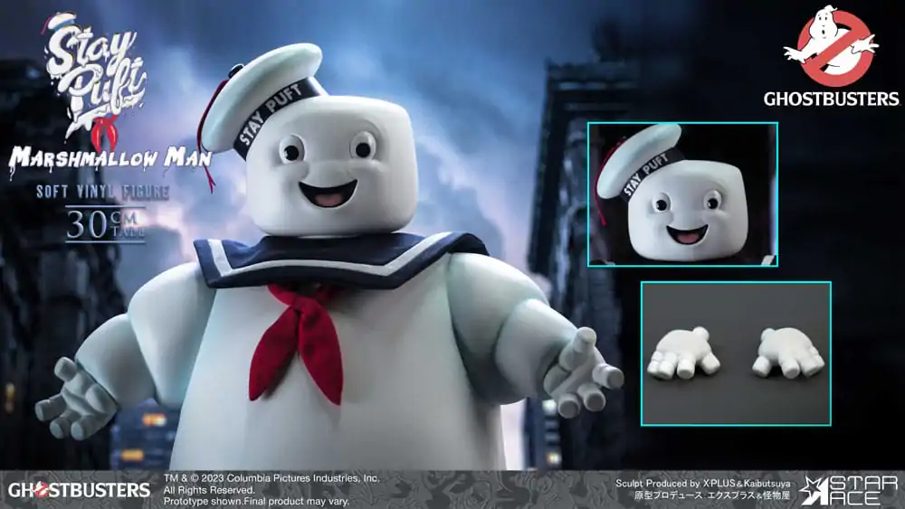 Ghostbusters Soft Vinyl Statue Stay Puft Marshmallow Man Normal Version 30 cm Produktfoto