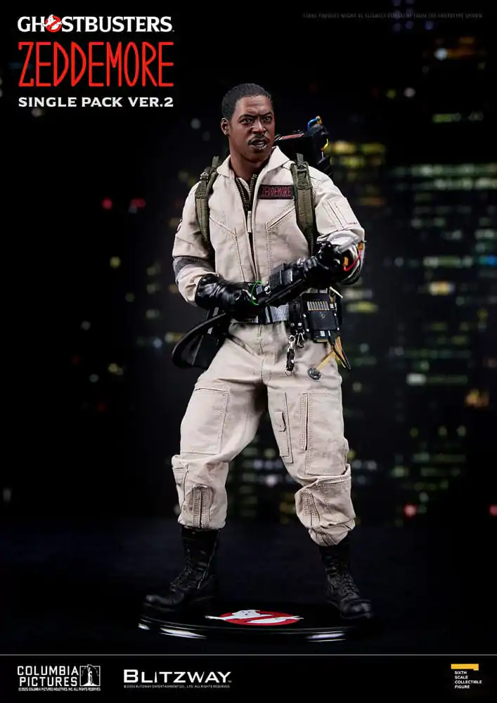 Ghostbusters Premium UMS Action-Figur 1/6 Winston Zeddemore Ver. 2 31 cm Produktfoto