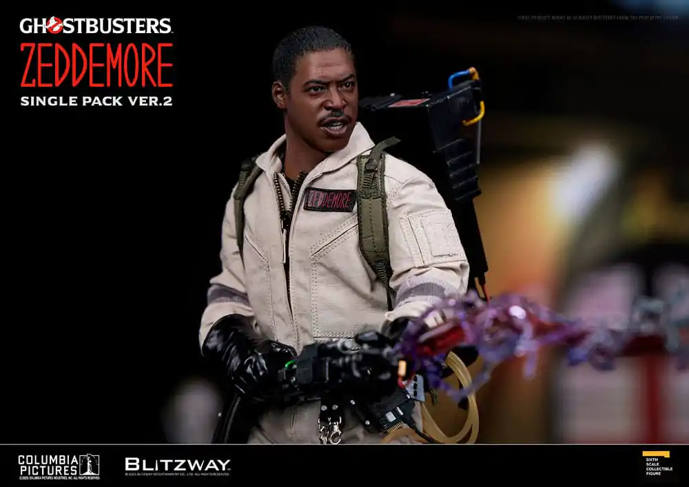 Ghostbusters Premium UMS Action-Figur 1/6 Winston Zeddemore Ver. 2 31 cm Produktfoto
