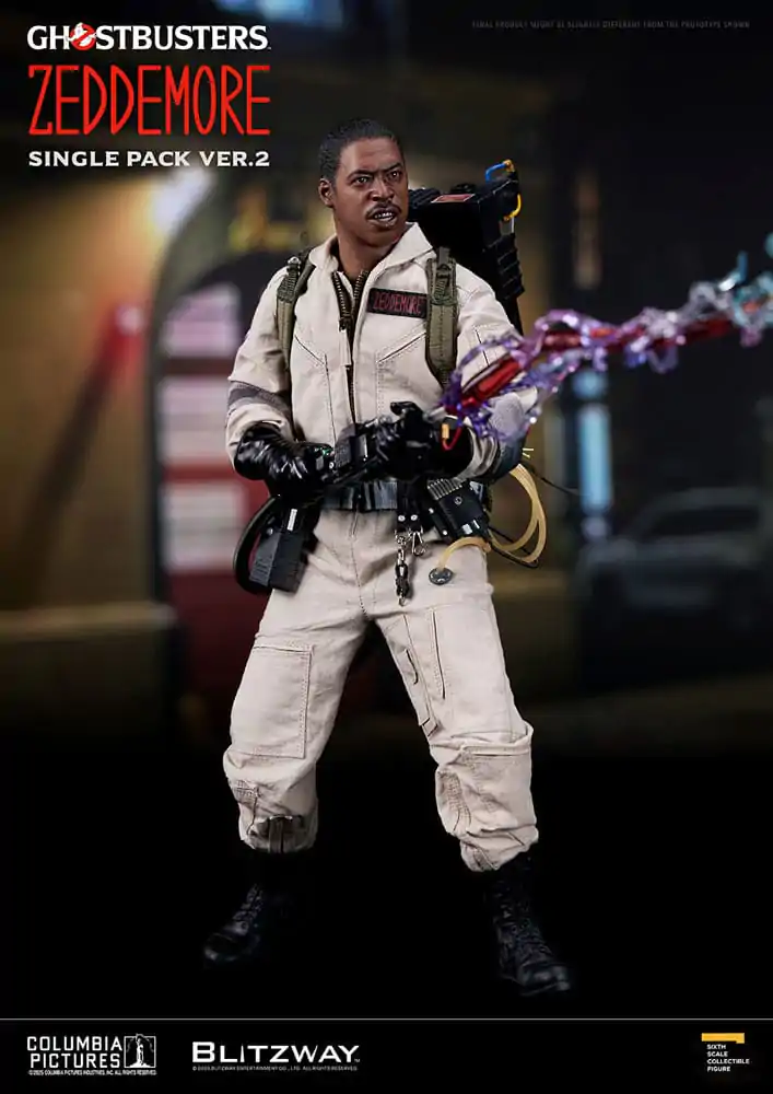 Ghostbusters Premium UMS Action-Figur 1/6 Winston Zeddemore Ver. 2 31 cm Produktfoto