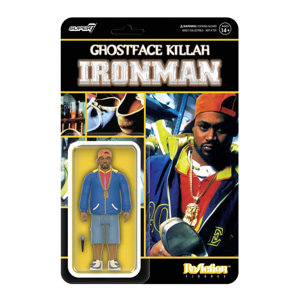 Ghostface Killah ReAction Actionfigur Wave 01 Ghostface Killah (Ironman) 10 cm termékfotó