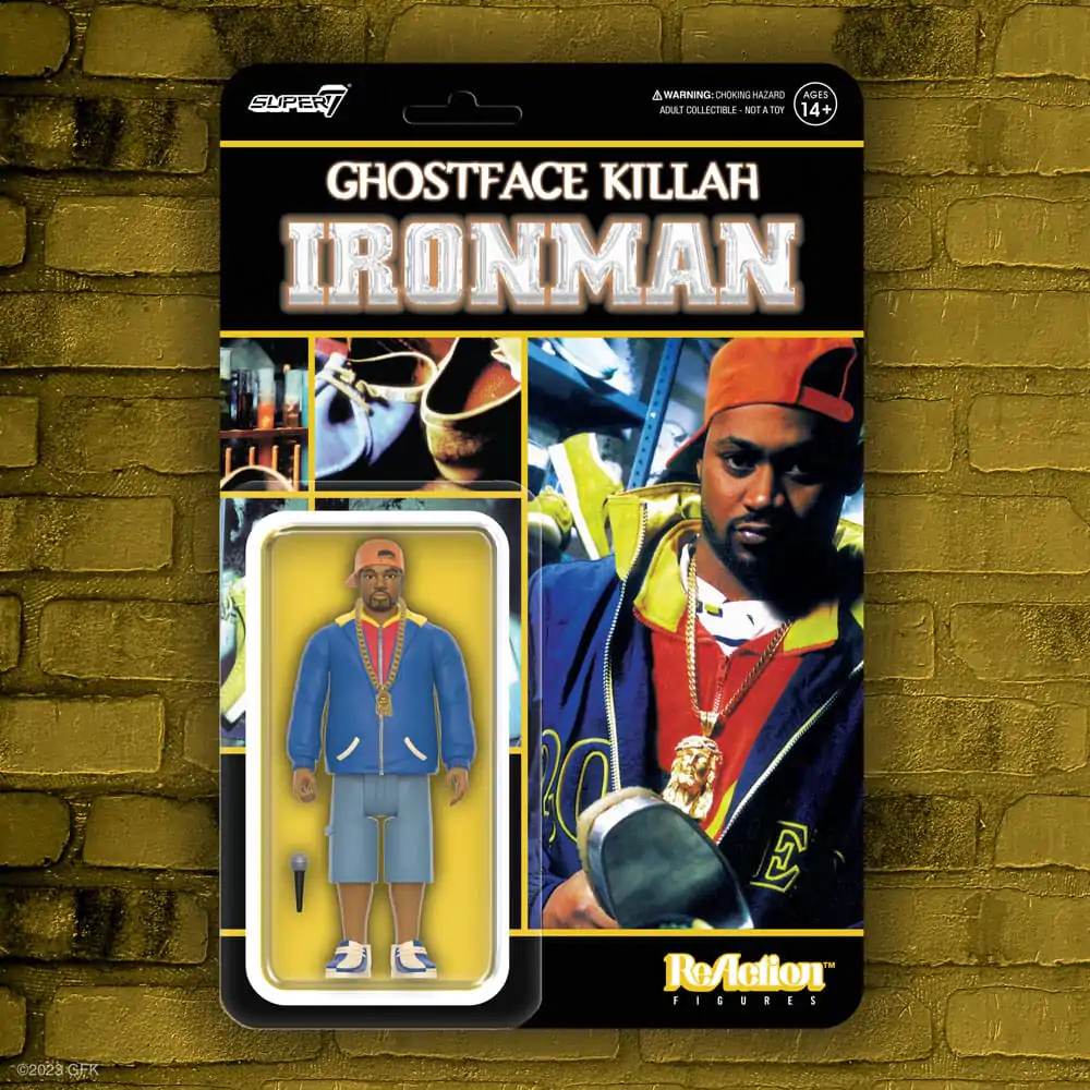 Ghostface Killah ReAction Actionfigur Wave 01 Ghostface Killah (Ironman) 10 cm termékfotó