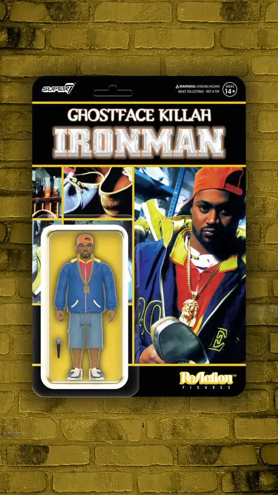 Ghostface Killah ReAction Actionfigur Wave 01 Ghostface Killah (Ironman) 10 cm termékfotó