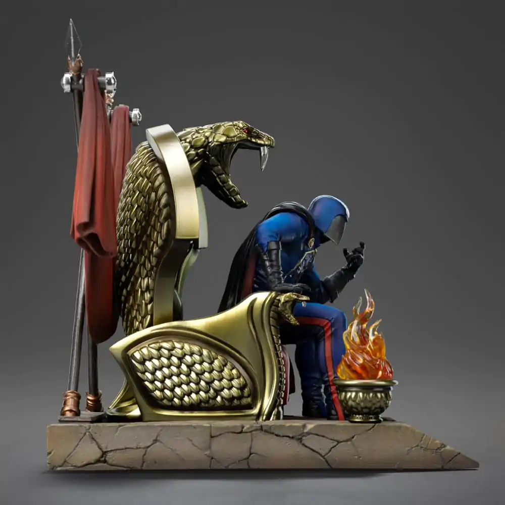 GI Joe Art Scale Statue 1/10 Cobra Commander 25 cm Produktfoto