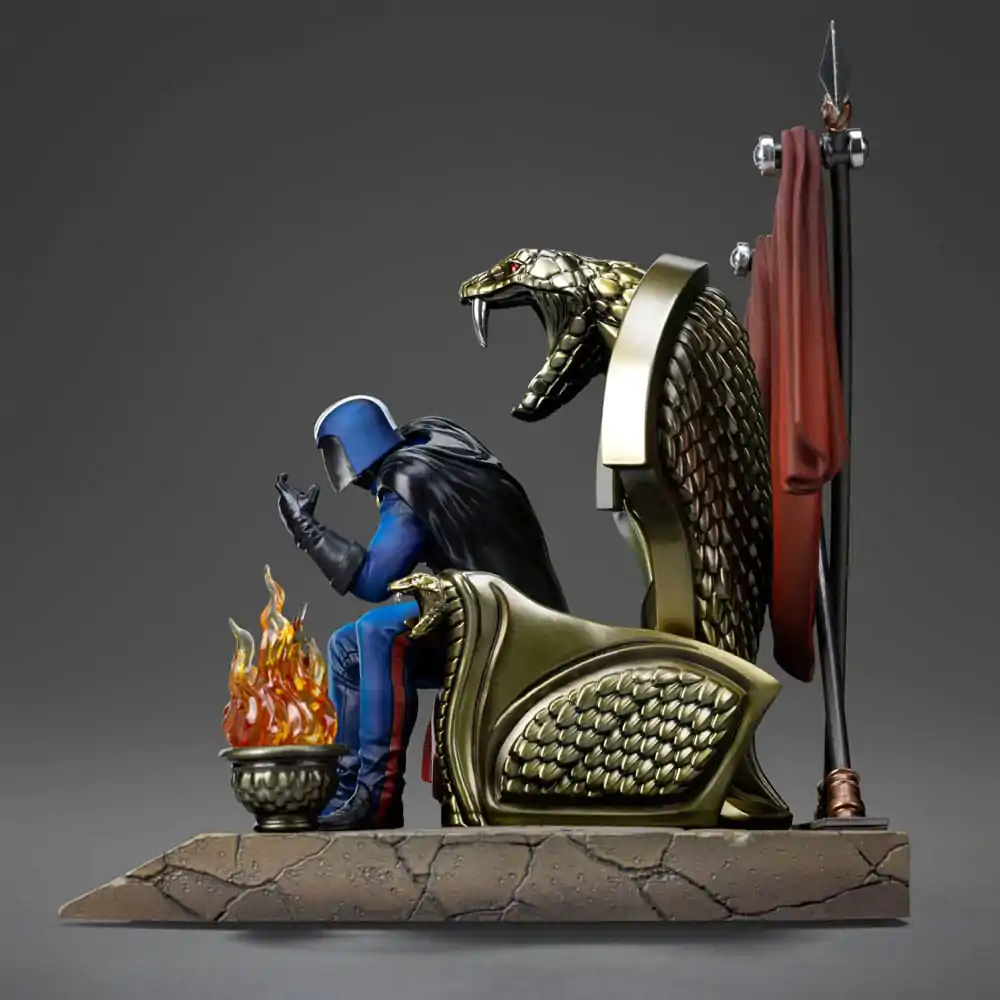 GI Joe Art Scale Statue 1/10 Cobra Commander 25 cm Produktfoto