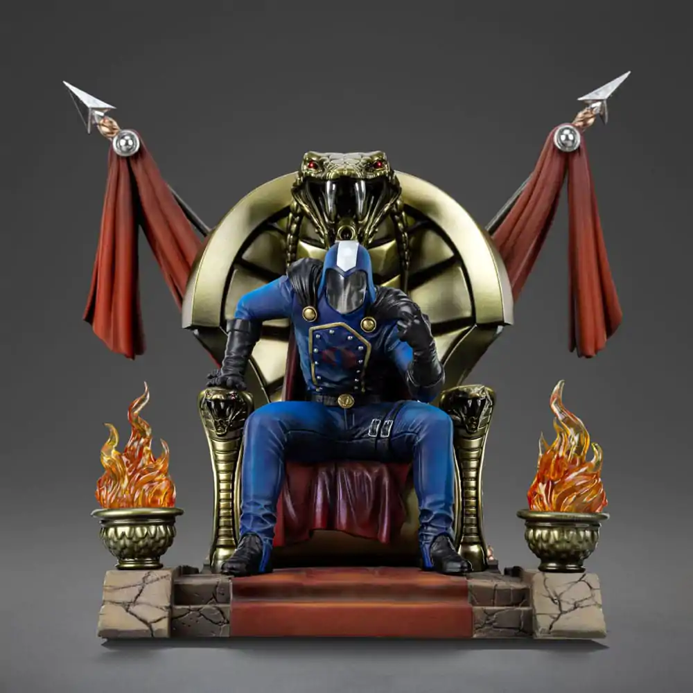 GI Joe Art Scale Statue 1/10 Cobra Commander 25 cm Produktfoto