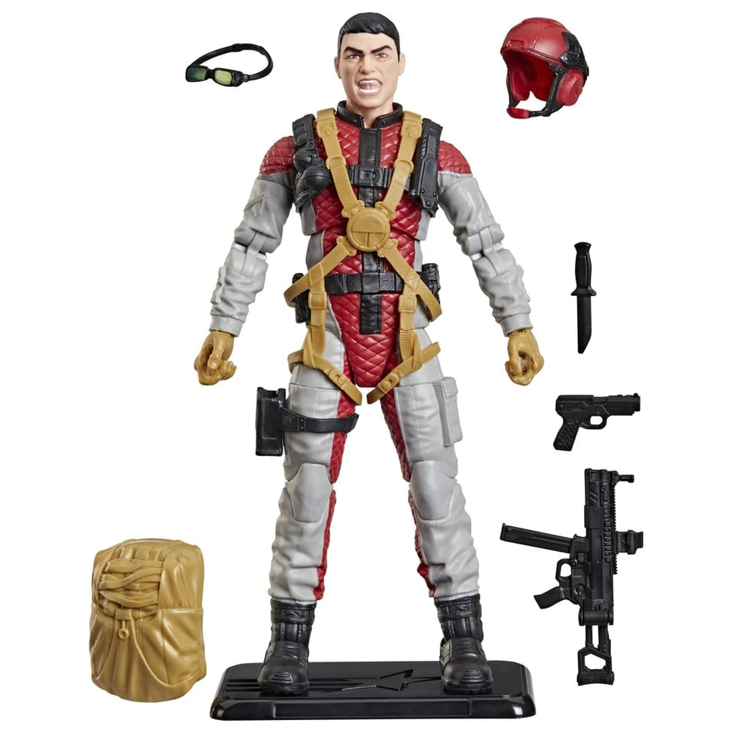 GI Joe Classified Series Retro Actionfigur David "Crazylegs" Thomas 15 cm Produktfoto