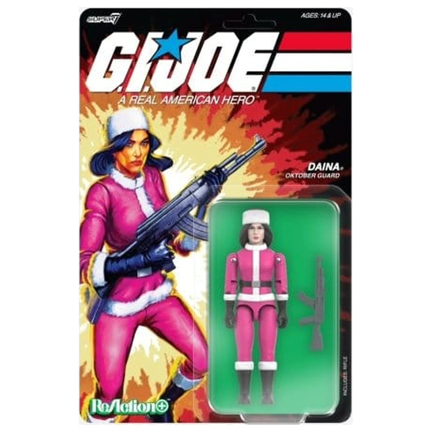 GI Joe ReAction+ Actionfigur Wave 07 Daina (Cartoon) 10 cm Produktfoto