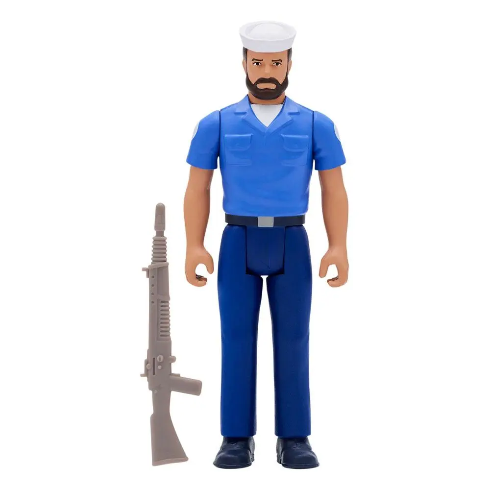 GI Joe ReAction Actionfigur Blueshirt Mustache (Light Brown) Wave 2 10 cm Produktfoto