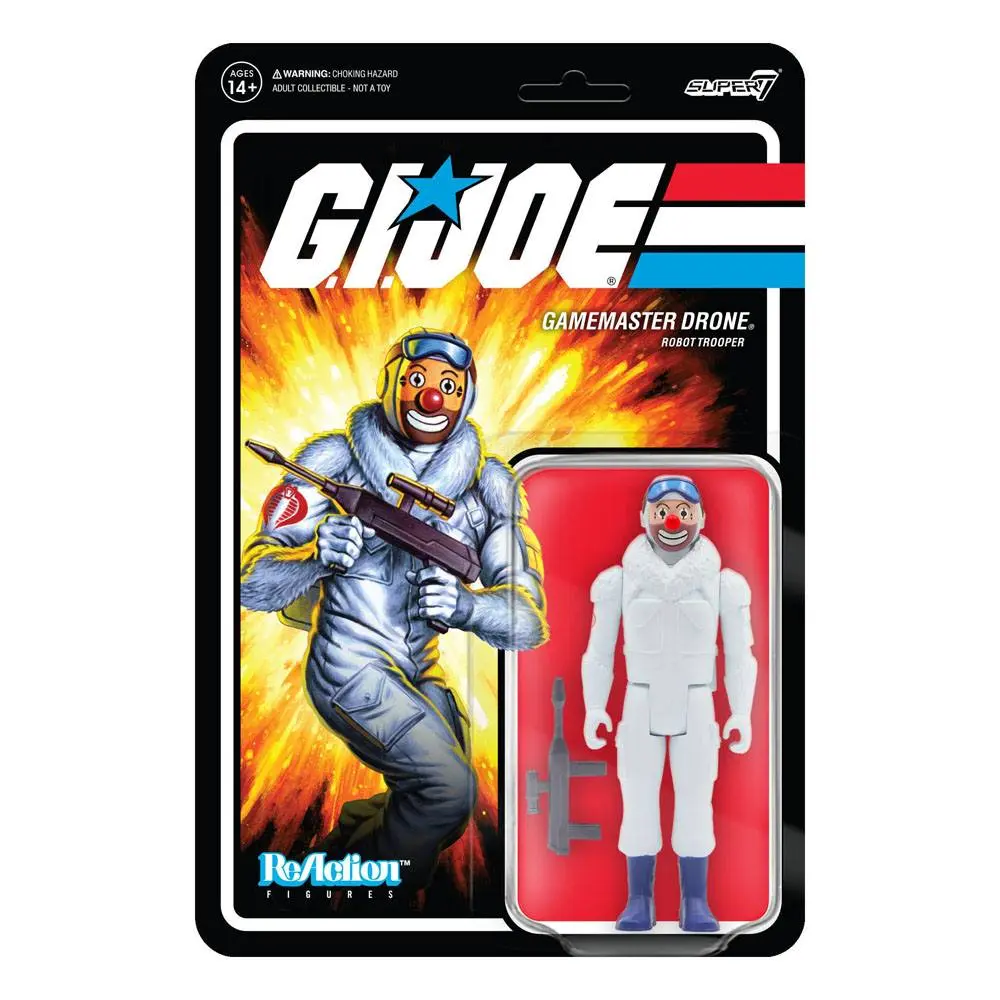 GI Joe ReAction Actionfigur Gamemaster Toy Soldier Wave 2 10 cm Produktfoto